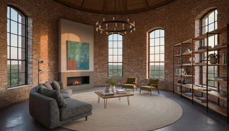 Elegant Living Room Interior Modern Furniture Design