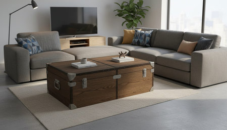 Elegant Living Room Interior Modern Furniture Design