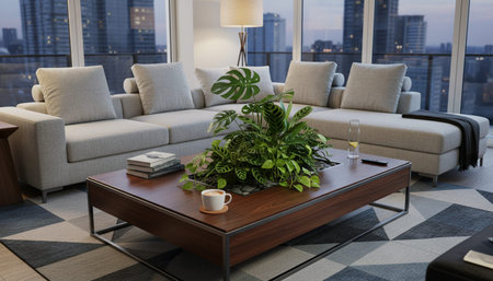 Elegant Living Room Interior Modern Furniture Design