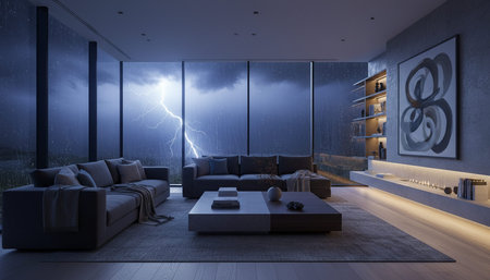 Elegant Living Room Interior Modern Furniture Design
