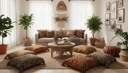 Elegant Living Room Interior Modern Furniture Design
