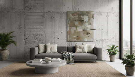 Elegant Living Room Interior Modern Furniture Design