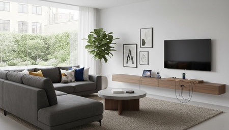 Elegant Living Room Interior Modern Furniture Design