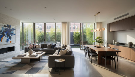 Elegant Living Room Interior Modern Furniture Design