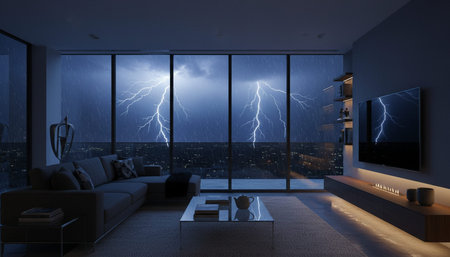 Elegant Living Room Interior Modern Furniture Design