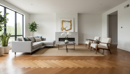 Elegant Living Room Interior Modern Furniture Design