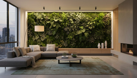 Elegant Living Room Interior Modern Furniture Design