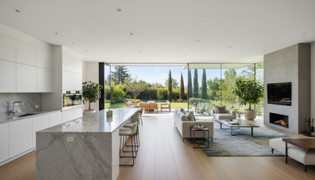 Elegant Living Room Interior Modern Furniture Design
