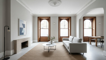 Elegant Living Room Interior Modern Furniture Design
