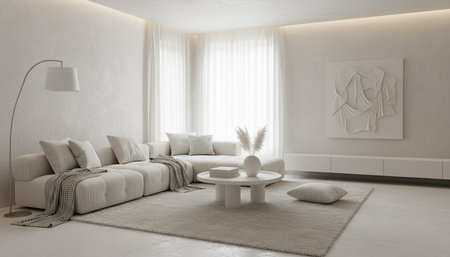 Elegant Living Room Interior Modern Furniture Design