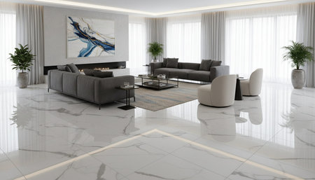 Elegant Living Room Interior Modern Furniture Design