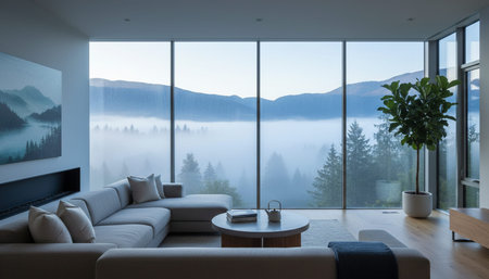 Elegant Living Room Interior Modern Furniture Design