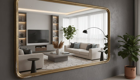 Elegant Living Room Interior Modern Furniture Design