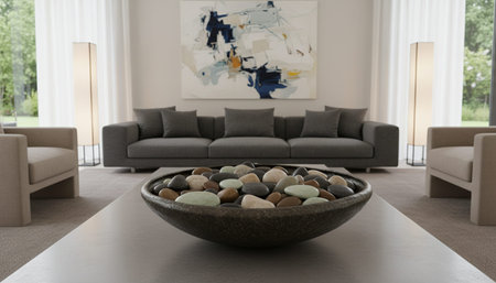 Elegant Living Room Interior Modern Furniture Design