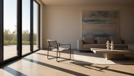 Elegant Living Room Interior Modern Furniture Design