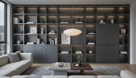 Elegant Living Room Interior Modern Furniture Design