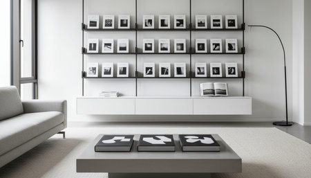 Elegant Living Room Interior Modern Furniture Design