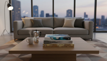 Elegant Living Room Interior Modern Furniture Design