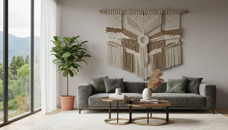 Elegant Living Room Interior Modern Furniture Design