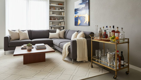 Elegant Living Room Interior Modern Furniture Design