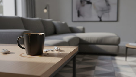 Elegant Living Room Interior Modern Furniture Design