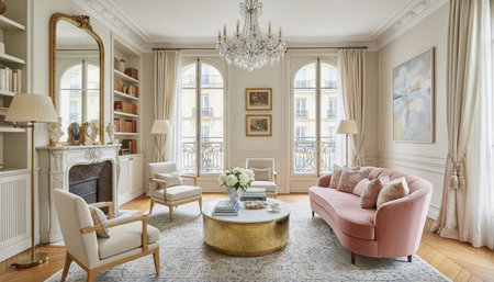 Elegant Living Room Interior Modern Furniture Design