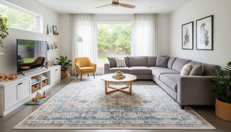 Elegant Living Room Interior Modern Furniture Design