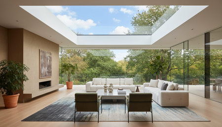 Elegant Living Room Interior Modern Furniture Design