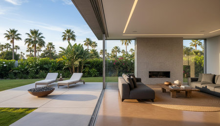 Elegant Living Room Interior Modern Furniture Design