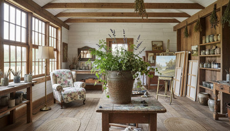 Contemporary Living Room Colorful Interior Decorの写真素材