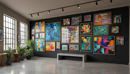 Contemporary Living Room Colorful Interior Decor
