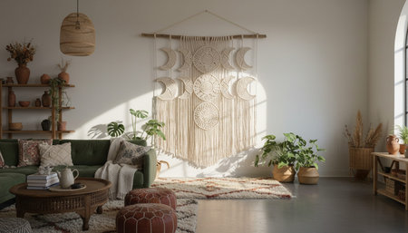 Contemporary Living Room Colorful Interior Decorの写真素材