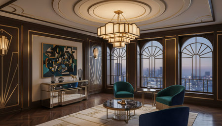 Contemporary Living Room Colorful Interior Decor