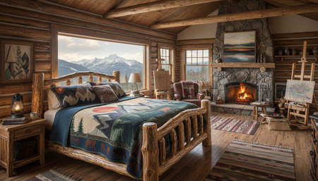 Contemporary Living Room Colorful Interior Decorの写真素材