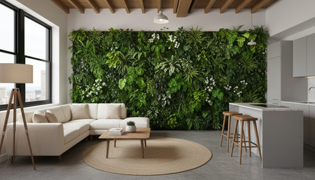 Contemporary Living Room Colorful Interior Decor