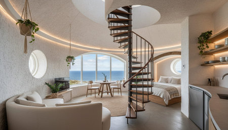 Contemporary Living Room Colorful Interior Decor