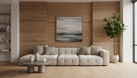 Contemporary Living Room Colorful Interior Decor