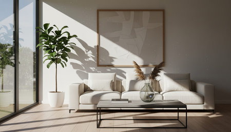 Elegant Living Room Interior Modern Furniture Design