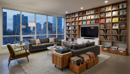 Elegant Living Room Interior Modern Furniture Design