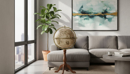 Elegant Living Room Interior Modern Furniture Design