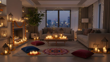 Elegant Living Room Interior Modern Furniture Design