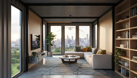 Elegant Living Room Interior Modern Furniture Design
