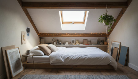 Contemporary Living Room Colorful Interior Decorの写真素材