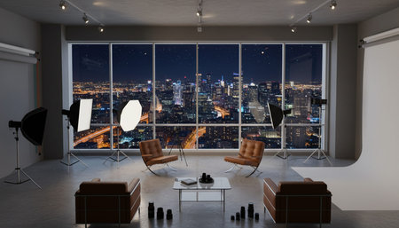 Contemporary Living Room Colorful Interior Decor