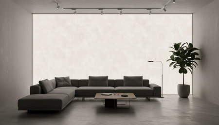 Contemporary Living Room Colorful Interior Decor