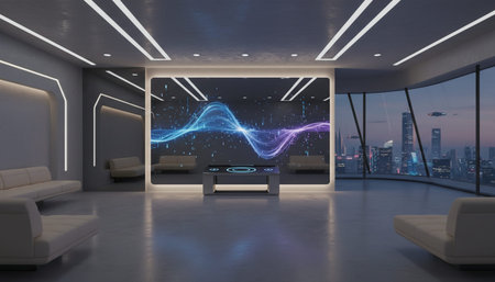 Contemporary Living Room Colorful Interior Decor