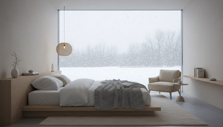 Stylish Interior Design with Decorative Elements in Modern Living Space