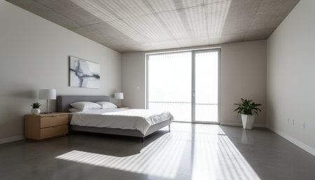 Stylish Interior Design with Decorative Elements in Modern Living Space