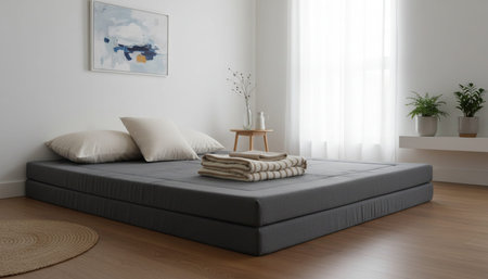 Stylish Interior Design with Decorative Elements in Modern Living Space