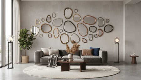 Elegant Living Room Interior Modern Furniture Design